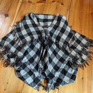 Plaid Kapital cape - from Japan. Size 1